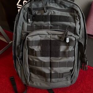 5.11 Tactical Black/Metal Color Backpack